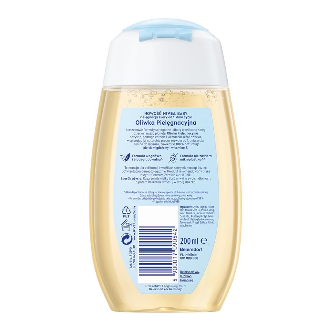 Plejeoliven, 200 ml Børn - Bad og hudpleje Naty Shop