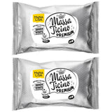 Massa Ticino Fondant Hvid 2x 1 kg - Premium sukkerpasta til dekorative kager, rullet fondant - perfekt til kager, modellering og dekorationer - hvid fondant til professionelle og amatørbagere Sukkerpasta Naty Shop Standardtitel