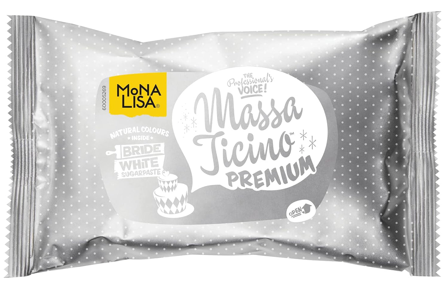 MASSA TICINO"¢ Sukkerpasta Bride White 1kg Sukkerpasta Naty Shop Standardtitel