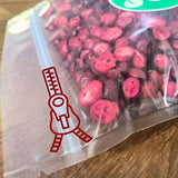 Frysetørrede tranebær uden sukker | XL 250g Frysetørrede naturlige usødede tranebær | Frysetørrede naturlige vilde frugter | Frysetørrede tranebær | ZingyZoo Dehydrerede produkter Naty Shop