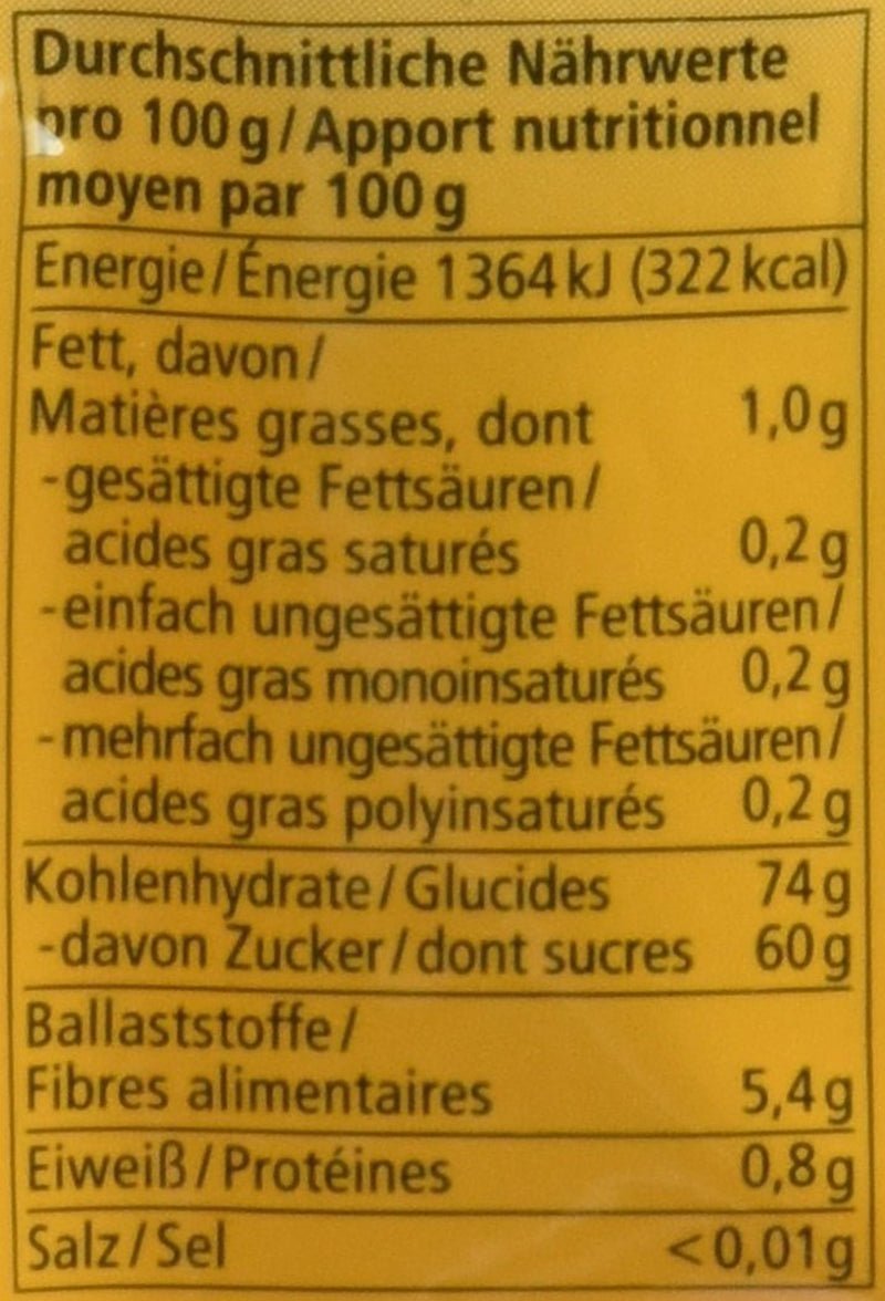 Økologiske tranebær, 100 g Naty Shop dehydrerede produkter