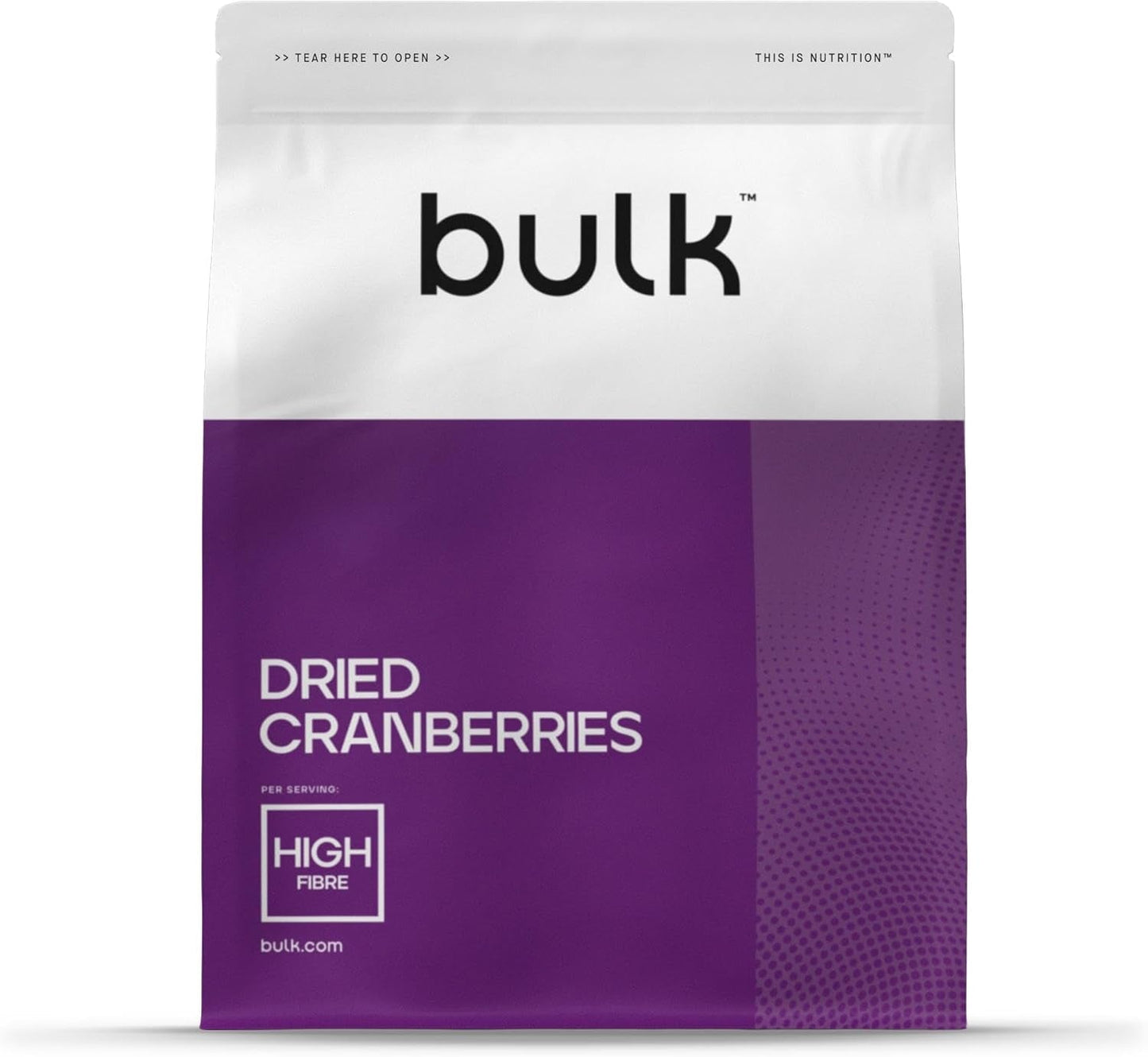 Tørrede tranebær i løs vægt, 500 g, emballage kan variere Naty Shop Dehydrerede produkter 500 G (1 pakke)
