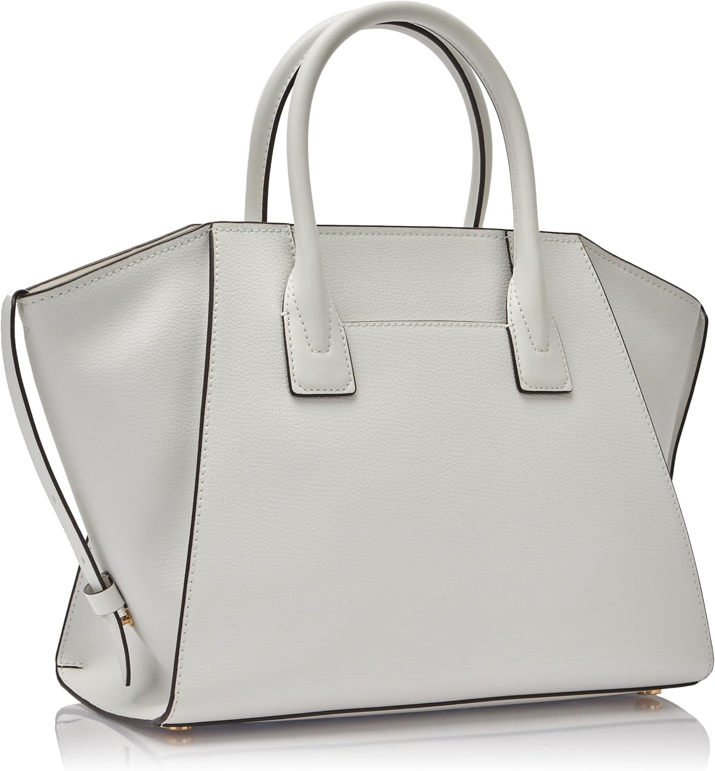 MICHAEL KORS Dame Avril LG TZ Satchel Taske, Opticwhite Dame Tasker Naty Shop