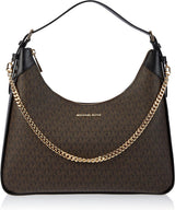 Michael Kors Wilma Skuldertaske Dame Tasker Naty Shop Brun/Blk