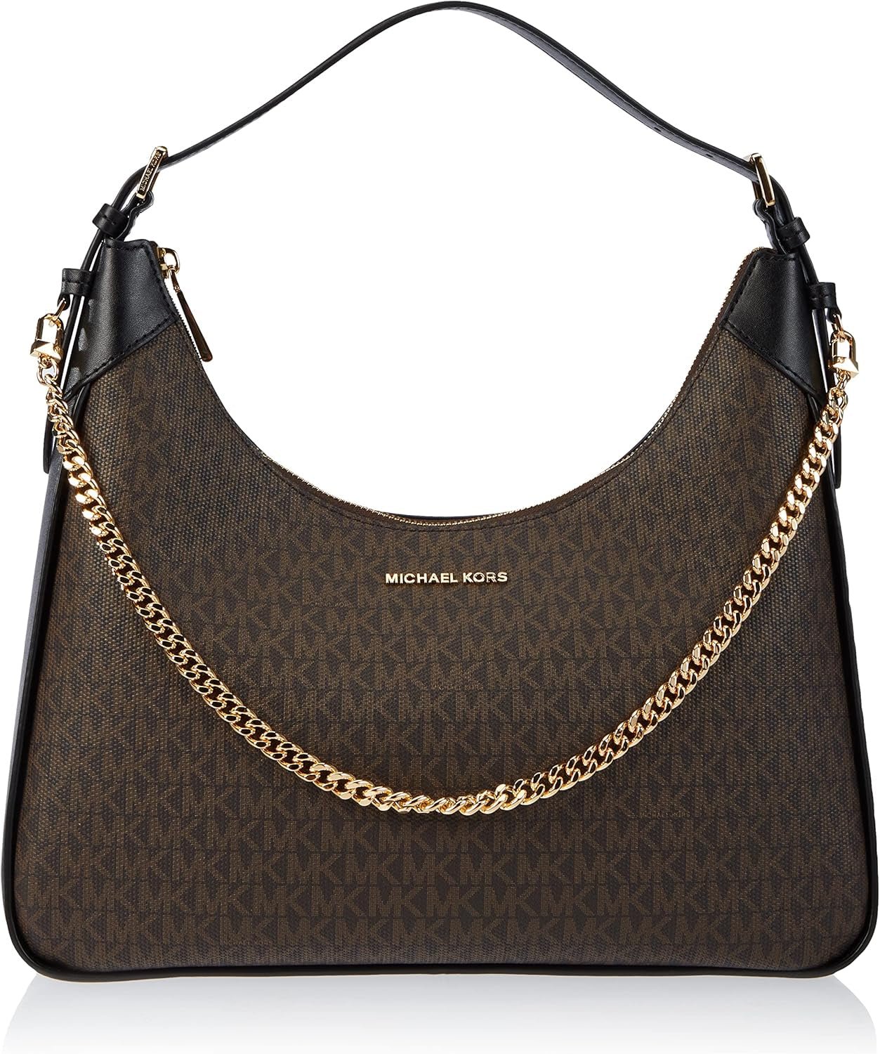Michael Kors Wilma Skuldertaske Dame Tasker Naty Shop Brun/Blk