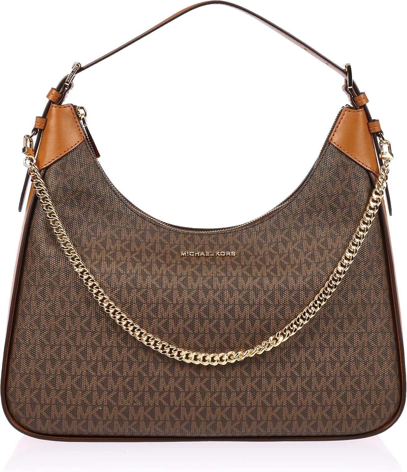 Michael Kors, Wilma Skuldertaske Dametasker Naty Shop Brn/Acorn