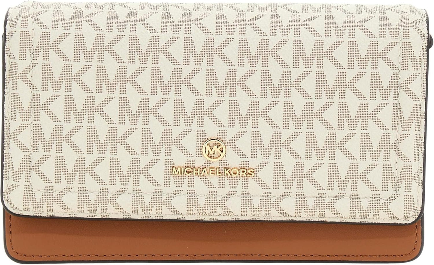 Michael Kors Jet Set Small Phone Charm Crossbody Tasker Kvinder Naty Shop Vanilla/Acrn One Size Passer Alle