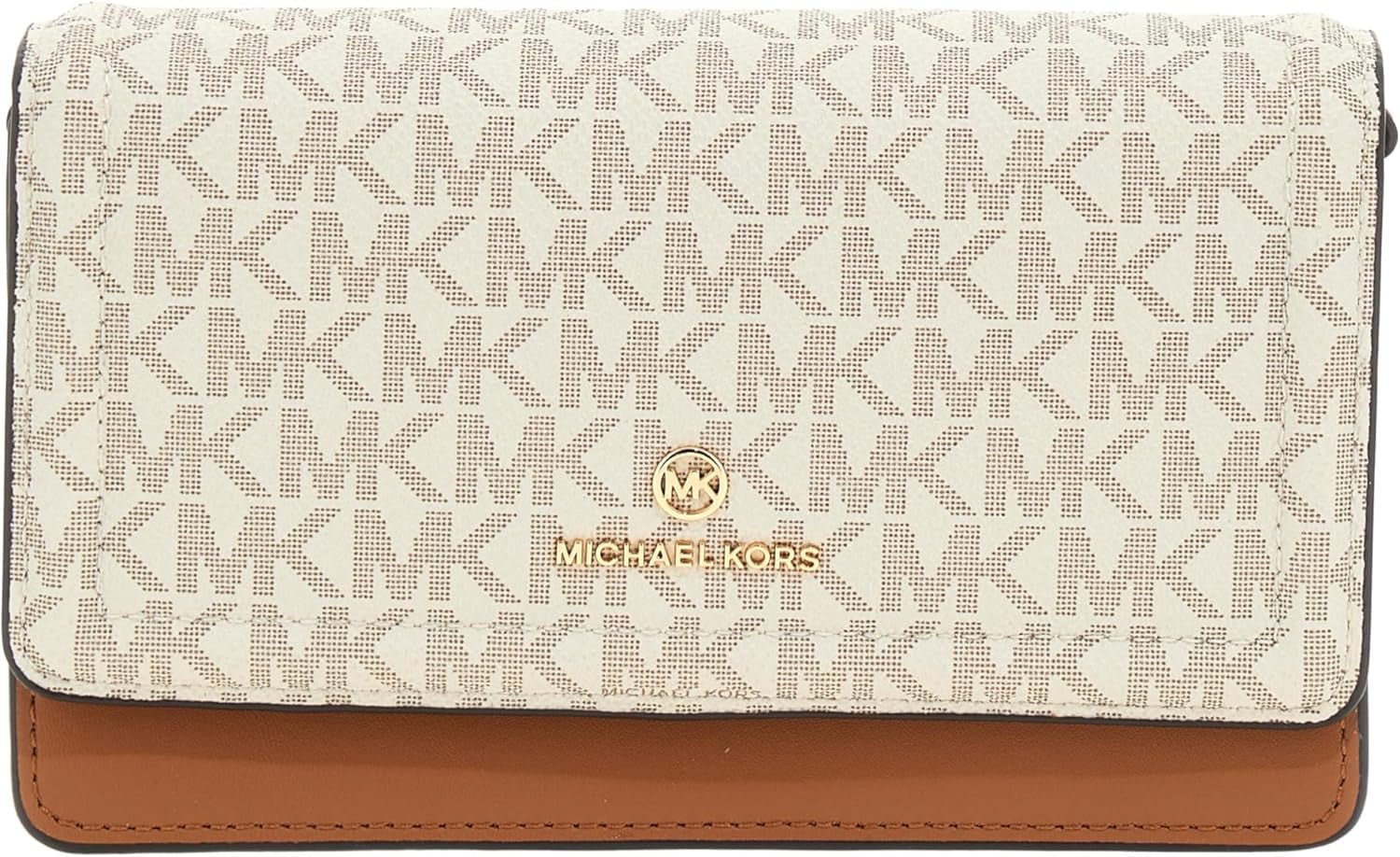 Michael Kors Jet Set Small Phone Charm Crossbody Tasker Kvinder Naty Shop Vanilla/Acrn One Size Passer Alle