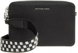Michael Kors Jet Set Lg Ew Crossbody Taske Dame Tasker Naty Shop Blk/Opticwht
