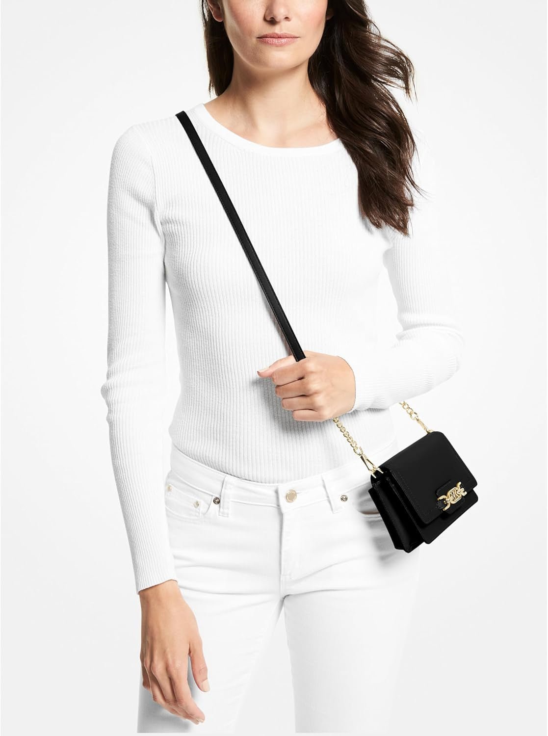 Michael Kors Dame Heather Phn CHN Xbody Taske Dametasker Naty Shop