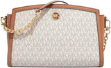 Michael Kors Dame Lg Ew Xbody Taske Dametasker Naty Shop Vanilla/Acrn
