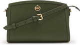 Michael Kors Dame Lg Ew Xbody Taske Dame Tasker Naty Shop Amazon Grøn