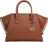 Michael Kors Lg Tz Satcheltaske Dame Tasker Naty Shop Brun