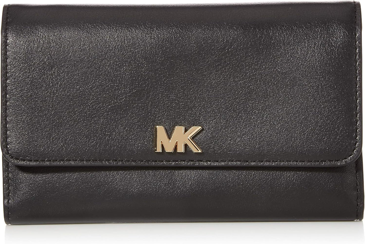 Michael Kors Pengestykker Kvindekreditkortholder, Marrón (Bagage), 2,5x9,5x11,4 cm (L x H) Naty Shop Damepung Sort (Sort) One Size Passer Alle