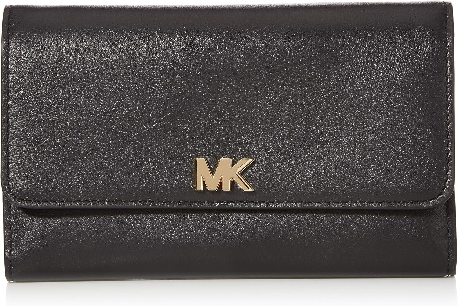 Michael Kors Pengestykker Kvindekreditkortholder, Marrón (Bagage), 2,5x9,5x11,4 cm (L x H) Naty Shop Damepung Sort (Sort) One Size Passer Alle