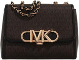 Michael Kors Parker Skuldertaske Dame Tasker Naty Shop Brun/Blk