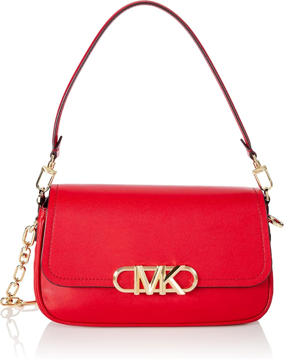 Michael Kors Parker Md Conv Pouchette Skuldertaske Dame Tasker Naty Shop Crimson