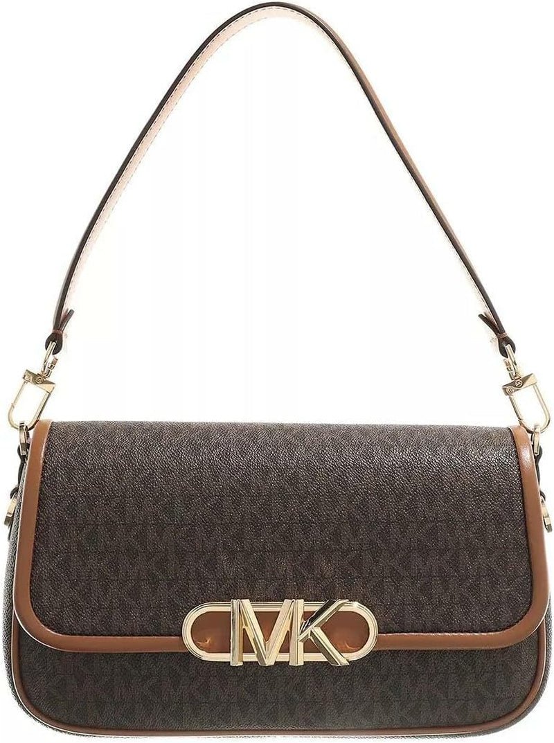 Michael Kors Parker Md Conv Pouchette Skuldertaske Dame Tasker Naty Shop Brn/Acorn
