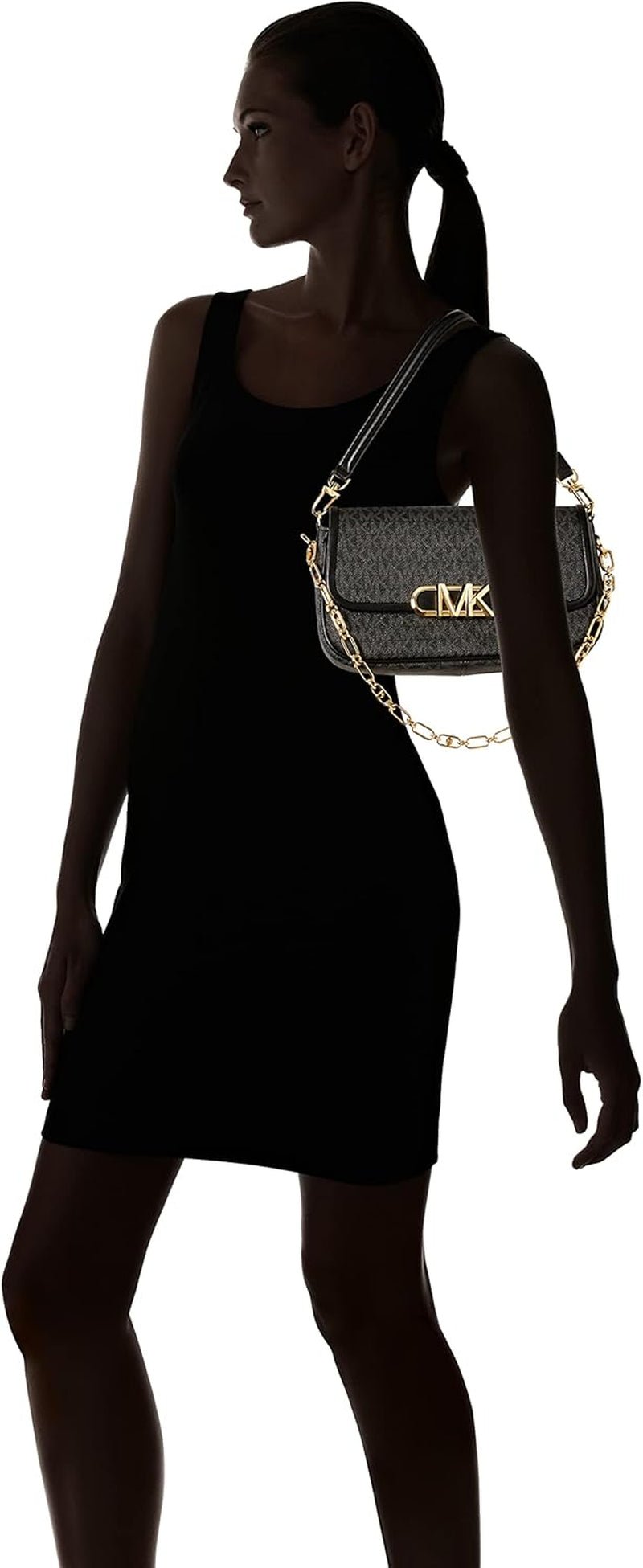 Michael Kors Parker Md Conv Pouchette Skuldertaske Dame Tasker Naty Shop