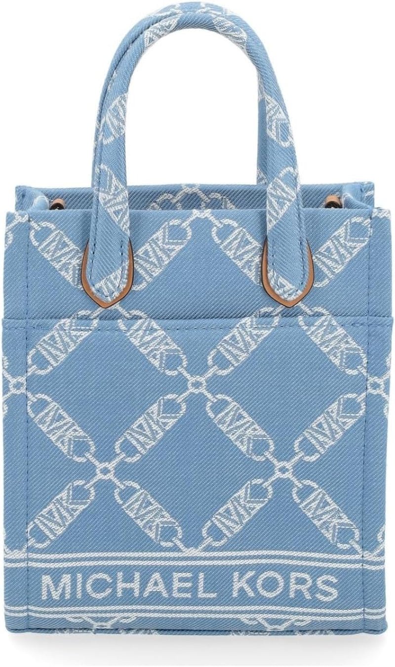 Michael Kors Dame Gigi Extra-Small Håndtaske, Blå Dametasker Naty Shop Standardtitel