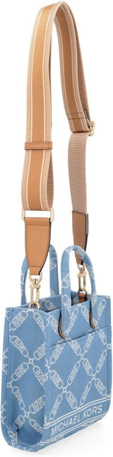 Michael Kors Dame Gigi Extra-Small Håndtaske, Blå Dametasker Naty Shop