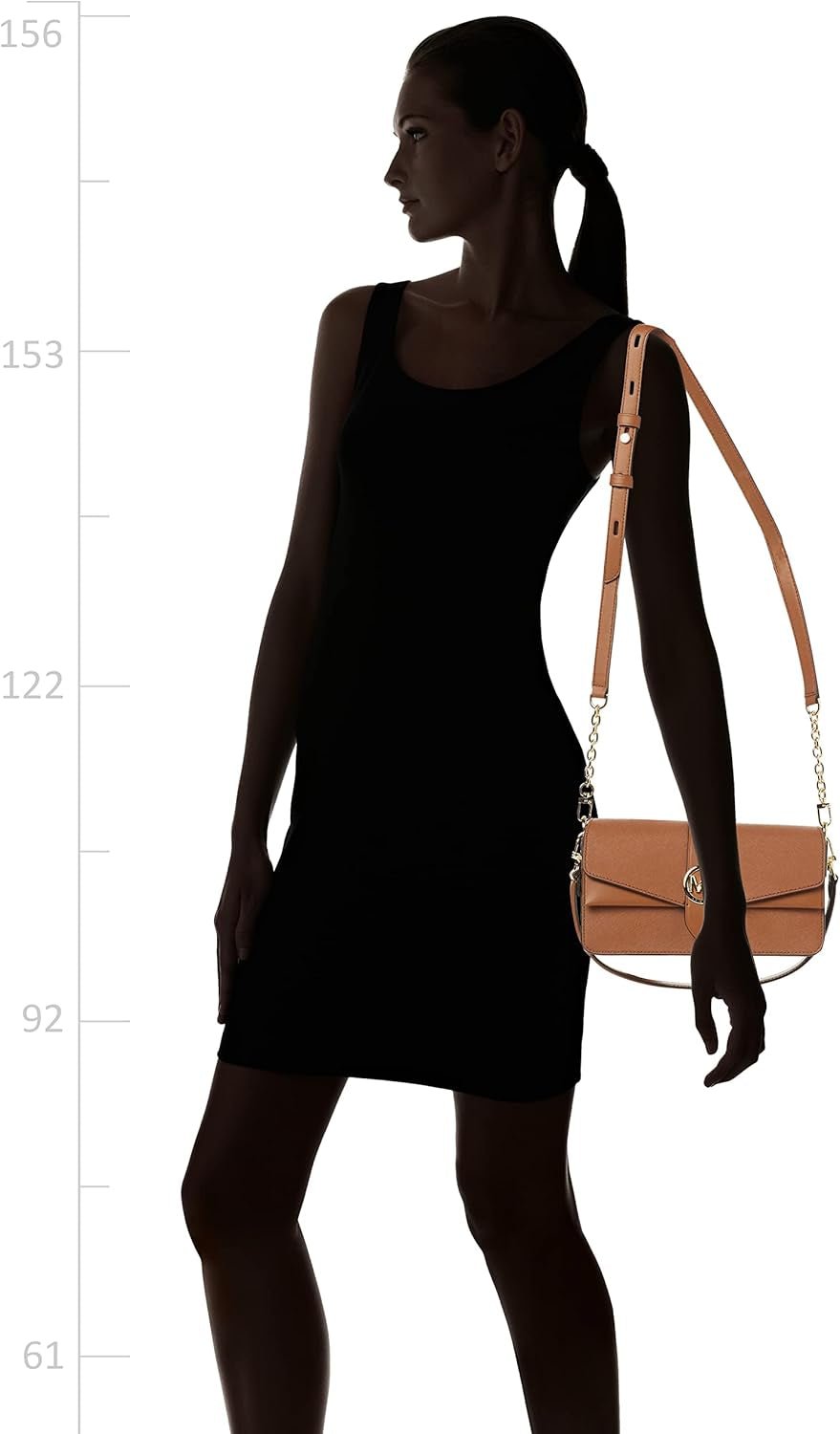 Michael Kors Kvinder Greenwich Medium Saffiano Lædertaske, Bagagetasker Kvinder Naty Shop