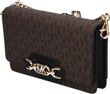 Michael Kors Dame Sm Phn CHN Xbody Taske, Brun/Blk Dametasker Naty Shop