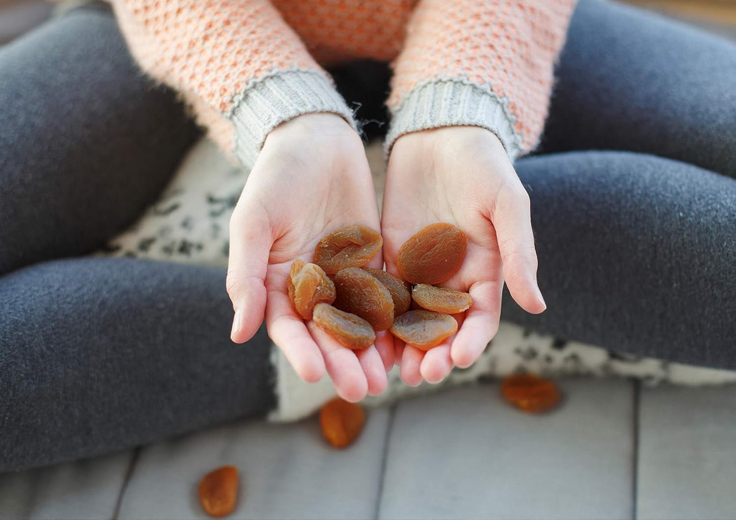 Mundo Feliz Tørrede abrikoser med gruber fra økologisk landbrug, 2 x 500 g Tørrede produkter Min butik