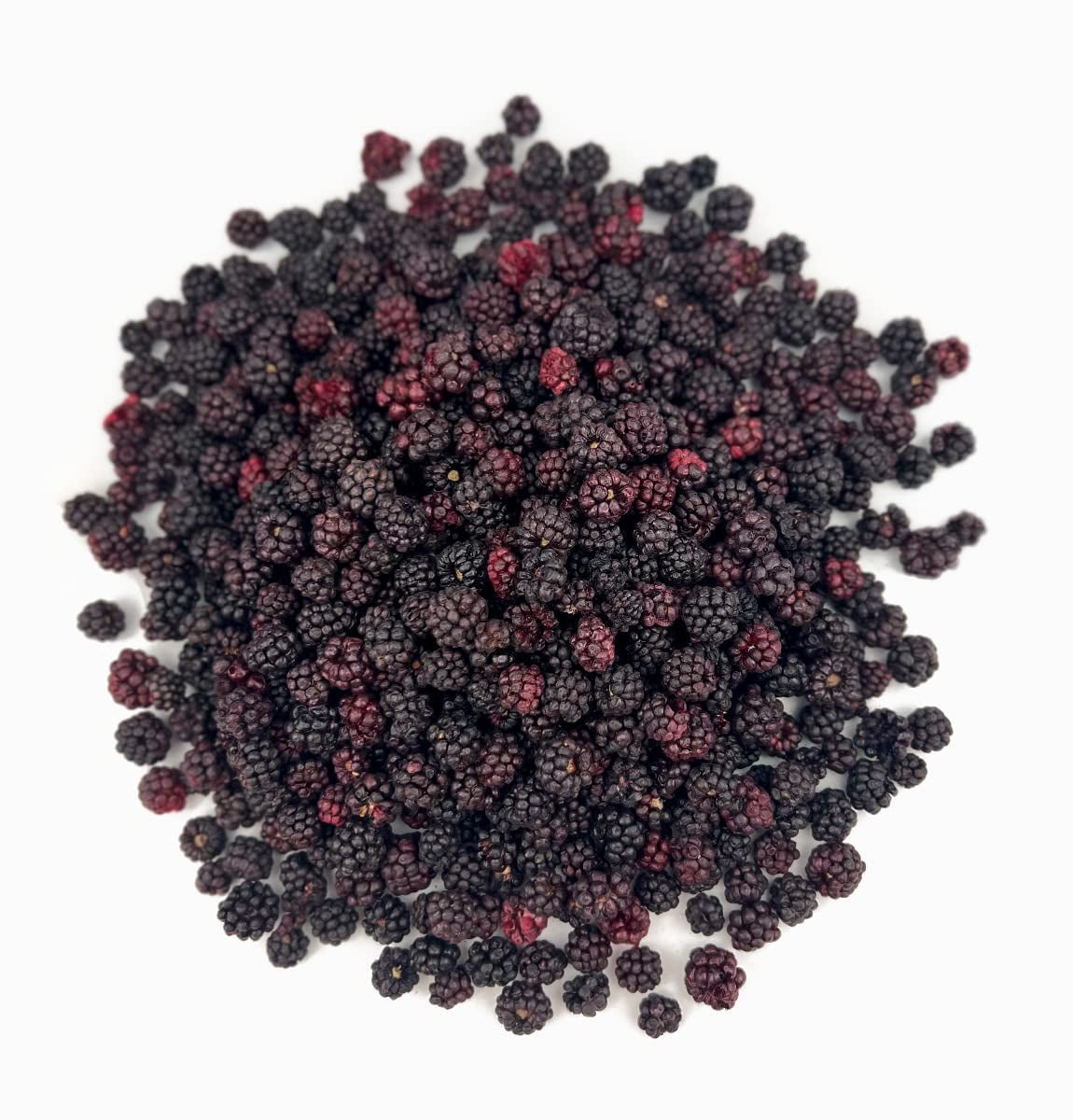 Vilde brombær BRIX | Naturlige vilde brombær, tørret 95 g | Great Taste Award for tørrede bær | Ikke-GMO, glutenfri, veganske, tilbageholdte vitaminer Naty Shop dehydrerede produkter