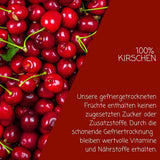 myfruits frysetørrede bitre kirsebær, 80g, uden tilsætningsstoffer, fra 100% kirsebær, frysetørrede og dehydrerede frugter Dehydrerede produkter Naty Shop