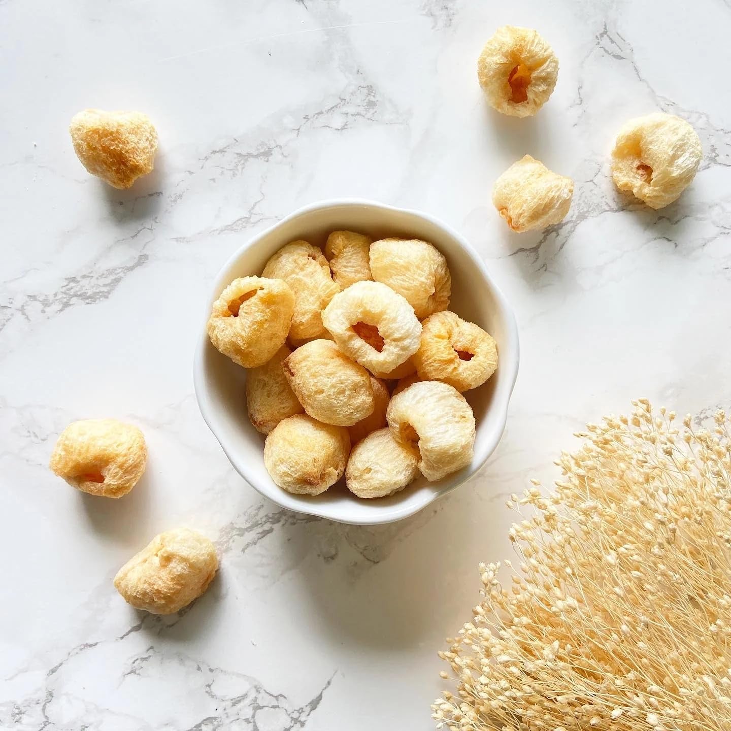 myfruits litchi, frysetørret, 80g, uden tilsætningsstoffer, 100% frugt, frysetørret frugt og tørret frugt Dehydrerede produkter Naty Shop