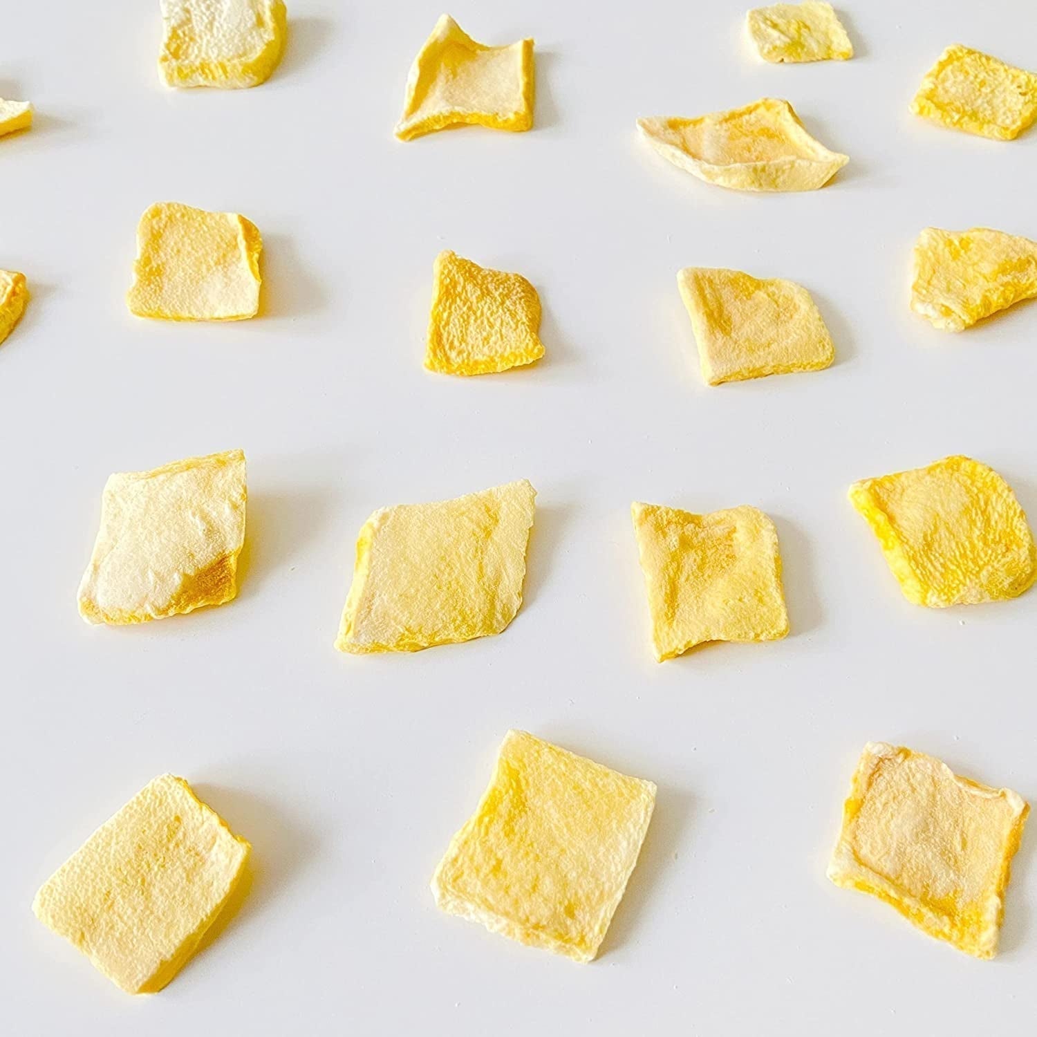 myfruits økologisk mango, frysetørret frugt, 300g, frugtchips, ingen tilsætningsstoffer, 100% mango, frysetørret og tørret frugt til müsli eller snacks... Dehydrerede produkter Naty Shop