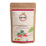 myfruits bærblanding, 300g, frysetørret frugt- og bærblanding, uden tilsat sukker, jordbær, hindbær, ribs, tørret frugtblanding Dehydrerede produkter Naty Shop 300 G (1 pakke)