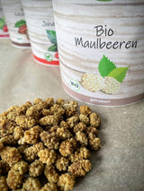 myfruits økologiske tørrede brombær, 750g, soltørret, ingen tilsætningsstoffer. Fra certificeret økologisk landbrug, tørrede hvide brombær Naty Shop dehydrerede produkter