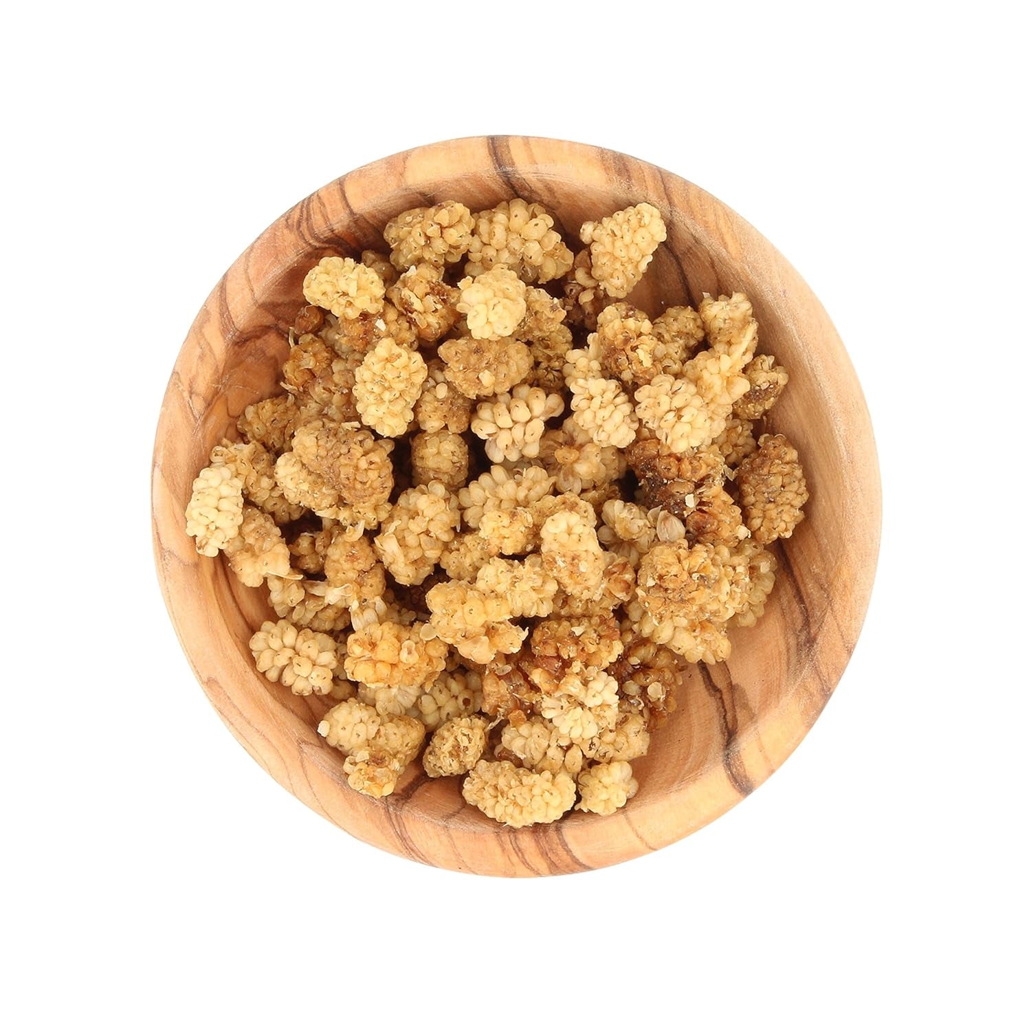 myfruits økologiske tørrede brombær, 750g, soltørret, ingen tilsætningsstoffer. Fra certificeret økologisk landbrug, tørrede hvide brombær Naty Shop dehydrerede produkter