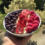 myfruits hindbær, frysetørret, 300g, uden tilsætningsstoffer, 100% tørret hindbær, frysetørret frugt til mysli eller som snack... Dehydrerede produkter Naty Shop