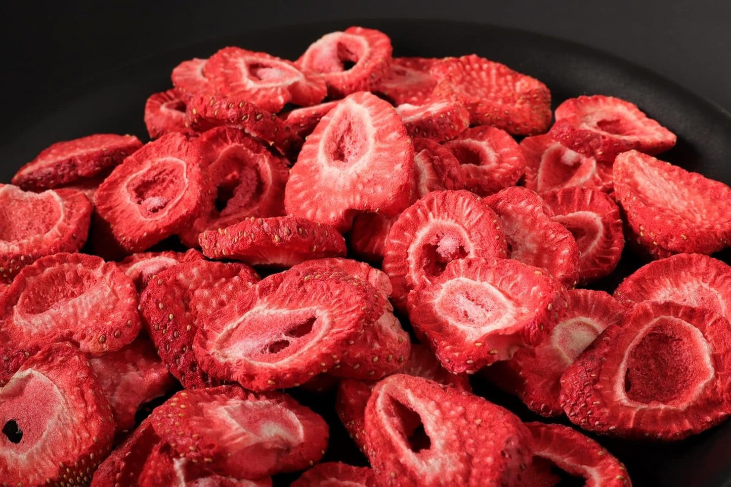 Mynatura frysetørrede jordbærskiver I grøntsager I naturlig I tørret frugt I frugt I - let tørret (1 x 350g) Dehydrerede produkter Naty Shop