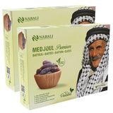 NABALI FAIRKOST FOR ALLE Dadler Medjool Medjoul fra Palæstina - 100% naturlig vegansk aromatisk traditionel frisk og orientalsk I uden konserveringsmidler 5 kg (1 pakke), Små/Mellem Dehydrerede produkter Naty Shop 5 kg (pakke med 2) Stor/Jumbo