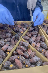 NABALI FAIRKOST FOR ALLE Dadler Medjool Medjoul fra Palæstina - 100% naturlig vegansk aromatisk traditionel frisk og orientalsk I uden konserveringsmidler 5 kg (1 pakke), Små/Mellem Dehydrerede produkter Naty Shop