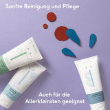 Naïf - Plejeshampoo - til babyer og børn - Babyshampoo med naturlige ingredienser - 100% vegansk - 0% SLES - Uden mikroplast, silikoner og parabener - 200 ml Børn - Bad og hudpleje Naty Shop