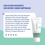 Naïf - Plejeshampoo - til babyer og børn - Babyshampoo med naturlige ingredienser - 100% vegansk - 0% SLES - Uden mikroplast, silikoner og parabener - 200 ml Børn - Bad og hudpleje Naty Shop