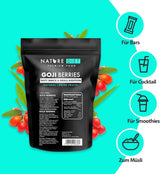 Nature Diet - Goji bær 1000 g | Tørrede bær | Sund snack Naty Shop dehydrerede produkter