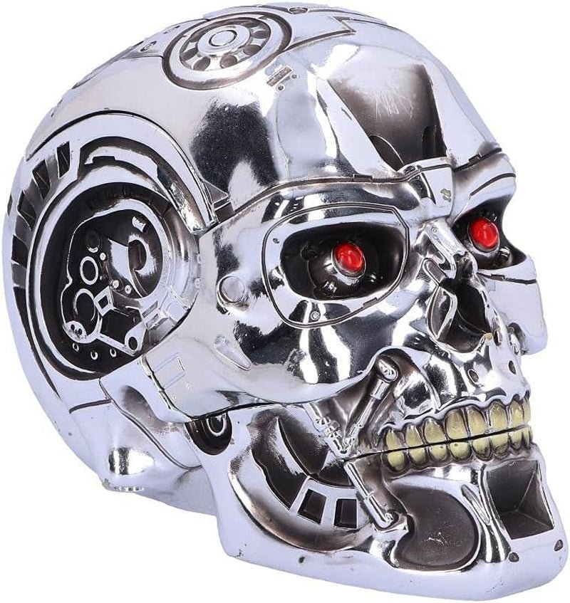 Nemesis Now, T Box, 18 cm, Sølv, Resin, One Size statuer og skulpturer Naty Shop Standardtitel