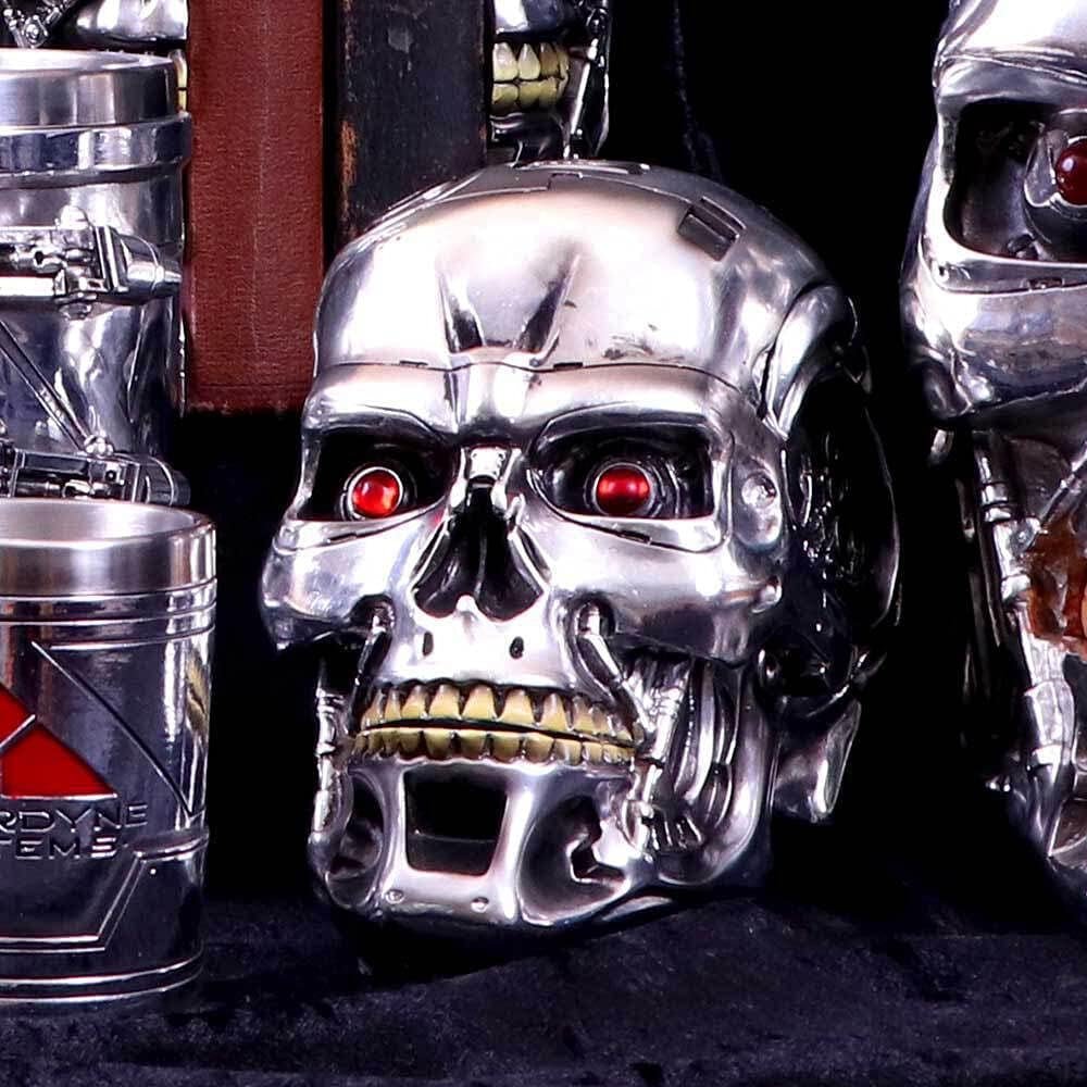 Nemesis Now, T Box, 18 cm, Sølv, Resin, One Size Statuetter og Skulpturer Naty Shop