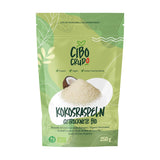 Strimlet økologisk kokosnød - 200g. Udtørrede kokoschips Usødede og tørre. Kokosflager. Soltørrede kokoschips. Fremragende som snack og til søde opskrifter Naty Shop Dehydrerede produkter 250 G (1 pakke) revet kokosnød