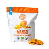 PAKKA økologiske fairtrade mangoer 1 kg, økologiske og fair tørrede mangostykker, usødet, usulfuriseret, produceret og fyldt direkte af producenten i Colombia, vegansk 1 kg (1 pakke) Naty Shop dehydrerede produkter 1 kg (1 pakke)
