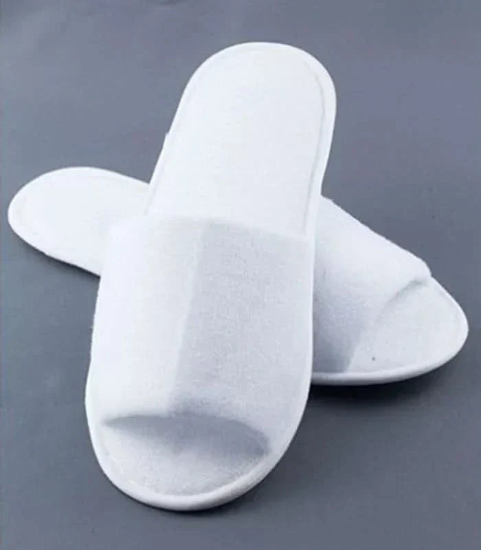 Terry Hotel Slippers, Åben, 100 par Naty Shop Hotel Cosmetics