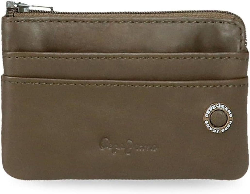 Pepe Jeans adge Pung til mænd Naty Shop Khaki pung med badge