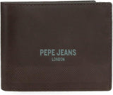 Pepe Jeans dybe tegnebøger, punge, tegnebøger, afslappet imiteret læder. Fra Joumma Tasker Damepung Naty Shop Brown Case