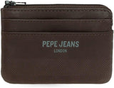 Pepe Jeans dybe tegnebøger, punge, tegnebøger, afslappet imiteret læder. Fra Joumma Tasker Damepung Naty Shop Brun Pung